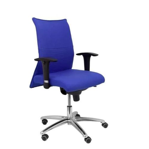 Fauteuil Visiteur Ergonomique Albacete Confidente Xl - Piqueras Y Crespo - Bleu - Simili