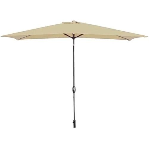 Parasol - Marbueno - 10492 - Acier - 200 X 300 Cm - Marron - Pliable