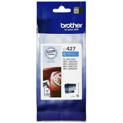 Cartouches d'encre d'origine Brother - MFCJ5955DW, MFCJ6955DW Cyan - Pack de 5