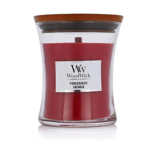 WoodWick Medium Hourglass Candles Bougie parfumée Pomegranate 275 g
