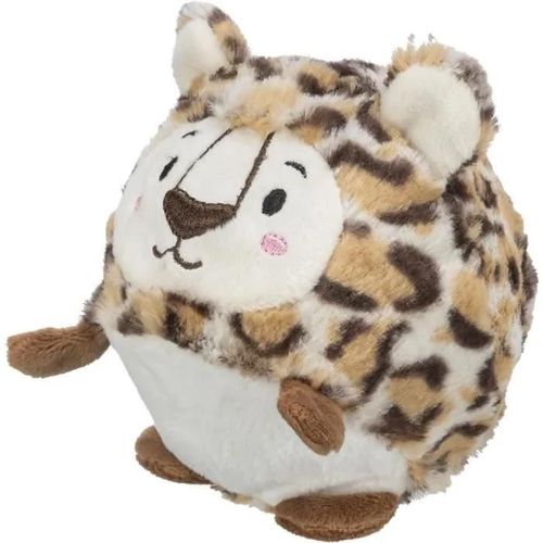 Balle Pour Chien - Trixie - Léopard - Peluche Et Caoutchouc - Taille Unique - Intérieur