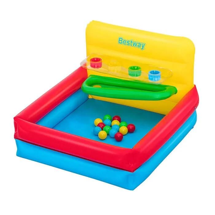 Bestway Piscine Gonflable Enfant avec Balles 104x94x61 cm +2 Ans