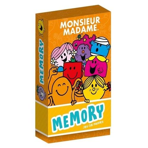 Les Monsieur Madame - Boîte De Cartes - Memory - Boite De Cartes