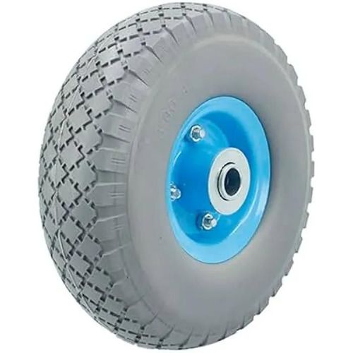 Roue pour diable d'entrepôt FERRESTOCK FSKRAM00101 - impinchable - jante métallique - gris