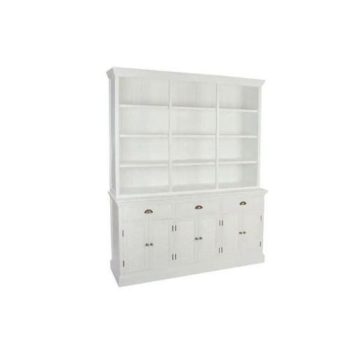 Buffet 165 X 37 X 204 Cm Sapin Bois Blanc