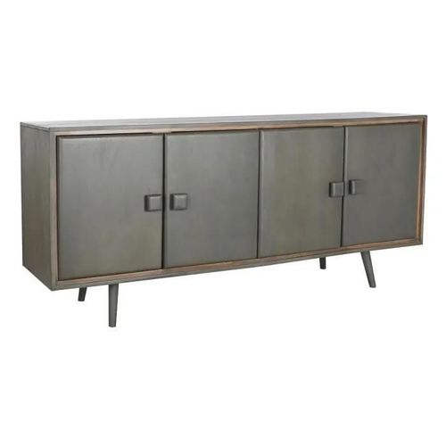 Buffet 177 X 38 X 75 Cm Bois Gris Foncé