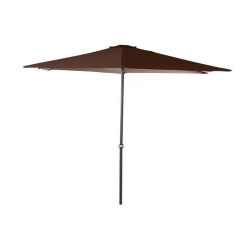 Parasol Marron Acier