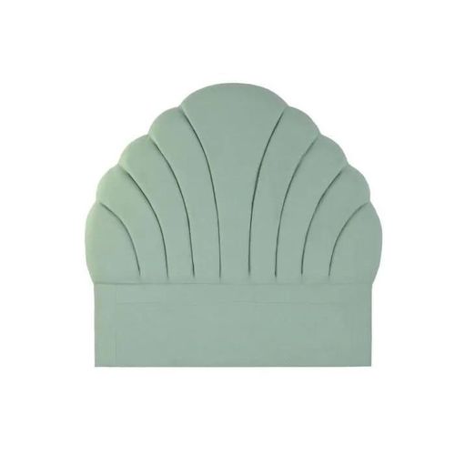 Tête De Lit Polyester Vert Bois Mdf (157 X 8 X 160 Cm)
