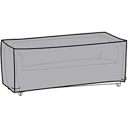 Housse De Canapé - Dkd Home Decor - Standard - Gris Et Noir - Aluminium - 205 X 80 X 60 Cm