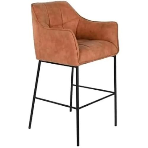 Tabouret - Dkd Home Decor - Noir Camel - Métal - 59 X 60 X 107 Cm - Design Contemporain