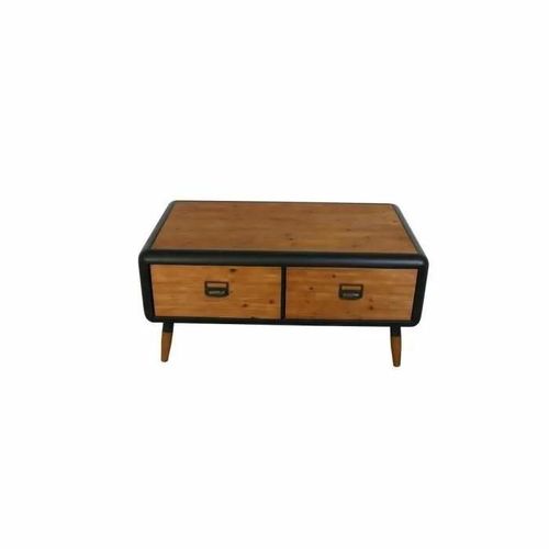 Table D'appoint Sapin Métal (97 X 56 X 45 Cm)