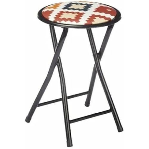 Tabouret - Gift Decor - Standard - Multicolore - 33,5 X 41,5 X 71,5 Cm - Utilisation Intérieure