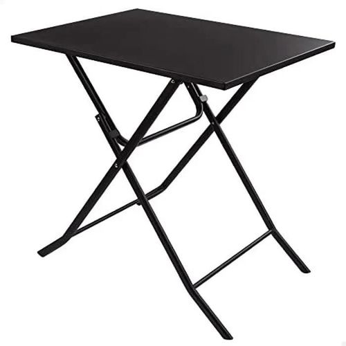 Table Pliante - Aktive - Modèle Carrée - 70x50x70 Cm - Métal Résistant Aux Intempéries - 2 Personnes