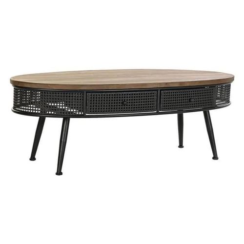 Table Style Loft Noir, Marron - Marque - Modèle - Blanc - Métal
