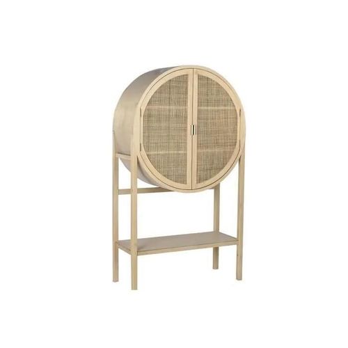 Buffet Naturel Mdf Bois De Paulownia (90 X 40 X 160 Cm)