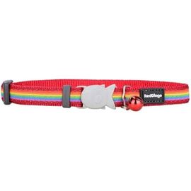 Collier De Sécurité - Red Dingo - Rainbow - 33 Cm - Rouge - Pour Chat - Petit