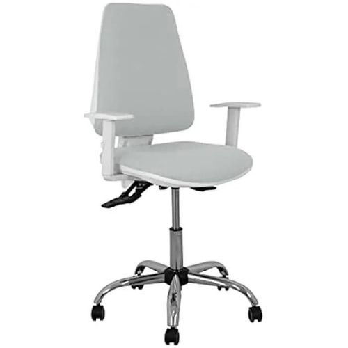 Chaise De Bureau - Piqueras Y Crespo - 1014asb40b5crrp - Ergonomique - Réglable En Hauteur - Gris Clair