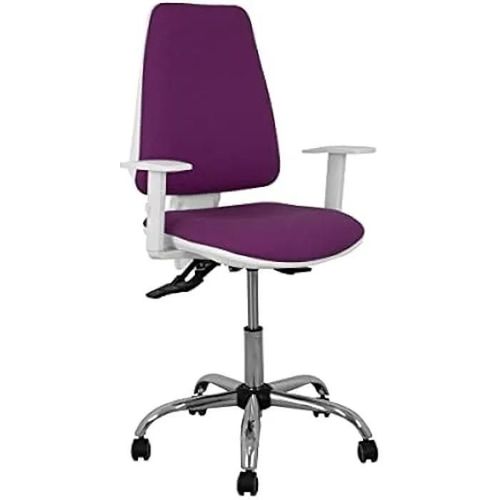 Chaise De Bureau - Piqueras Y Crespo - 1014asb760b5crrp - Ergonomique - Réglable En Hauteur - Violet