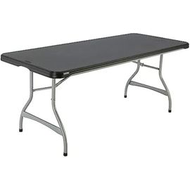 Lifetime Table Rectangulaire 183 Cm Noir