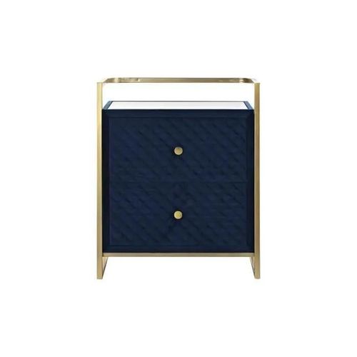 Table De Chevet Verre (60 X 35 X 74 Cm)