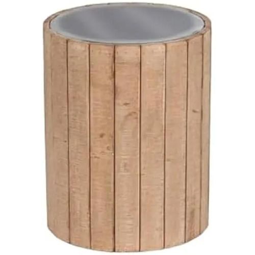 Table D'appoint - Home Esprit - Naturelle En Bois Mdf - 36 X 36 X 45 Cm - Multicolore - Petit Meuble Complément