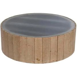 Table Basse - Home Esprit - Modèle S3053790 - Multicolore - 90x90 Cm - Bois Mdf
