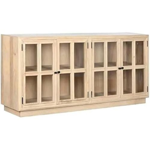 Buffet - Home Esprit - Naturel - 170 X 41 X 81 Cm - Multicolore - Meuble De Séjour