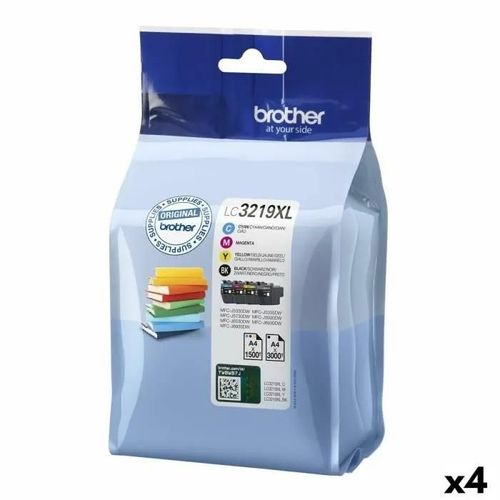 Cartouche d'encre originale Brother LC3219XL Noir-Cyan-Magenta-Jaune