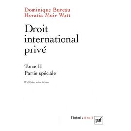 Droit International Privé - Tome 2, Partie Spéciale