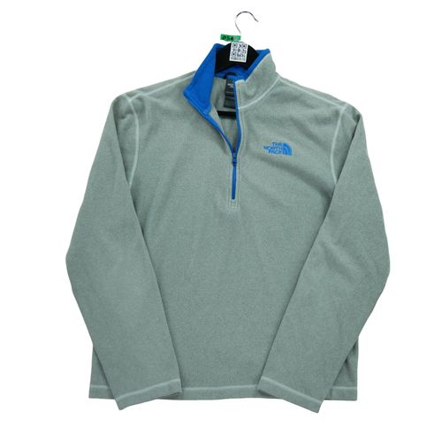 Reconditionné - Pull Polaire Homme 100 Glacier - Taille S - Homme - Gris