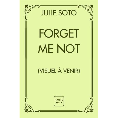 Forget Me Not