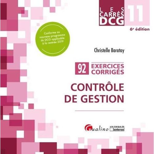 Contrôle De Gestion Dcg 11 - Exercices Corrigés