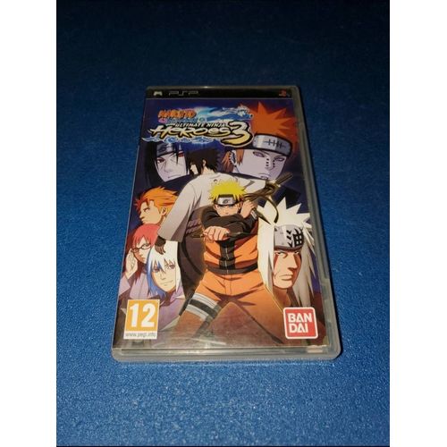 Naruto Shippuden Ultimate Ninja Heroes 3 Psp Playstation Portable