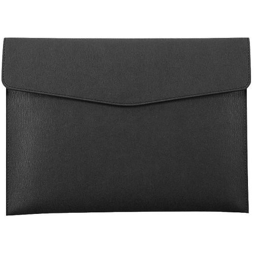 Élégante Chemise En Cuir Synthétique - Imperméable, Durable, Format A4, Avec Porte-Stylo, Grande Capacité Pour Documents Et Objets Essentiels