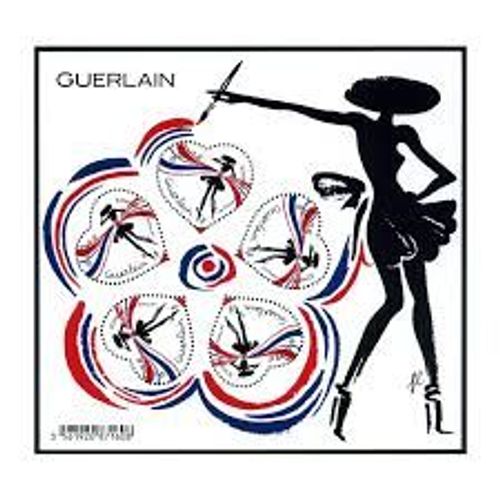 Saint Valentin : Coeurs De Guerlain "La Petite Robe Noire" Bloc Feuillet 148 Année 2020 N° 5373 Yvert Et Tellier Luxe