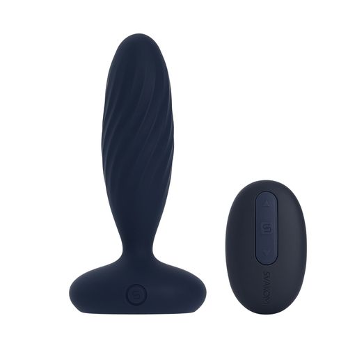 Stimulateur Anal Télécommandé Jordan Bleu - Svakom - Bleu