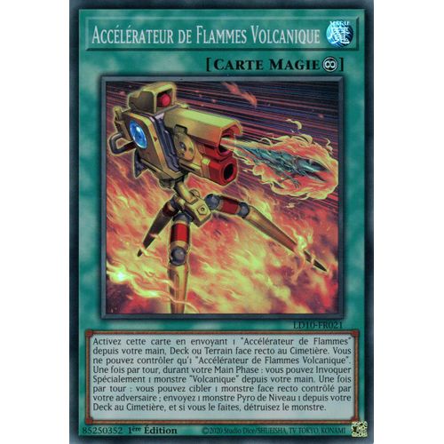 Yu-Gi-Oh! Accélérateur De Flammes Volcanique Ld10-Fr021 - Super Rare