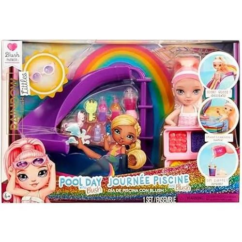 Rainbow High Little Pool Day With Blush Playset
