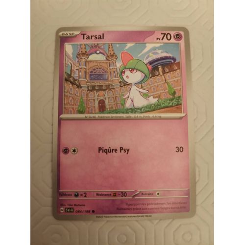 Carte Pokémon Tarsal - Collection Écarlate Et Violet 084/198