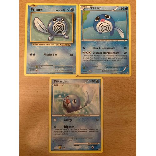 (3223) 3x Ptitard (Pokemon)