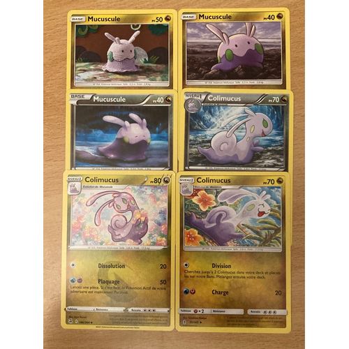 (3249) 3x Mucuscule + 3x Colimucus (Pokemon) 
