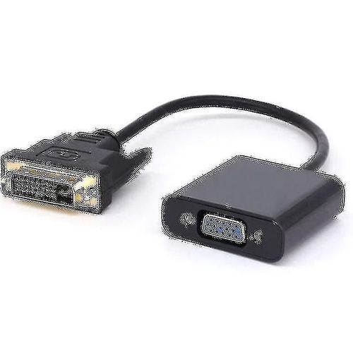 Adaptateur Dvi-d vers Vga actif, adaptateur Dvi-d 24+1 vers Vga mâle vers femelle