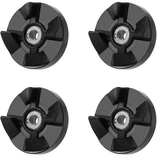 4 packsTop Base Gear Top Base Plastic Gear Rubber Blade Gears Blender Pièces de rechange Blender Coupler pour Magic Blender 250W Juicer Juicer Accessori