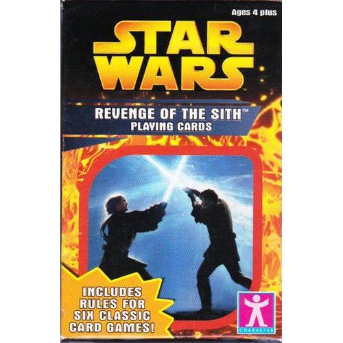 Jeu De Cartes Star Wars - Revenge Of The Sith - Playing Cards