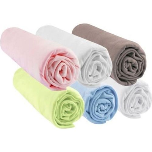 Kit Pratique De Linge De Lit Bébé - Easy Dort - 6 Draps Housse 32x72 - Rose - Rectangulaire - Mixte