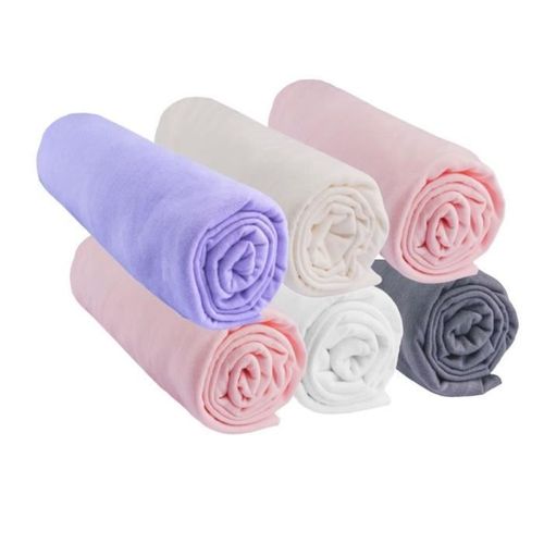 Drap Housse Bébé Candy - Easy Dort - Lot De 6 - 40x80 40x90 - 100% Coton