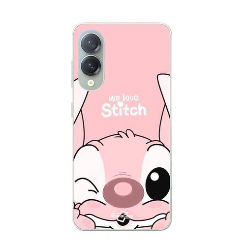 Coque Pour Samsung Galaxy S25 Edge Stitch Angel Mignon Gond Rose