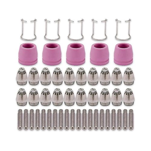 Ag60 Sg-55 Wsd-60 Découpeur de plasma Torche de coupe Buses Embout Consommables Kit Accessoires de découpe plasma
