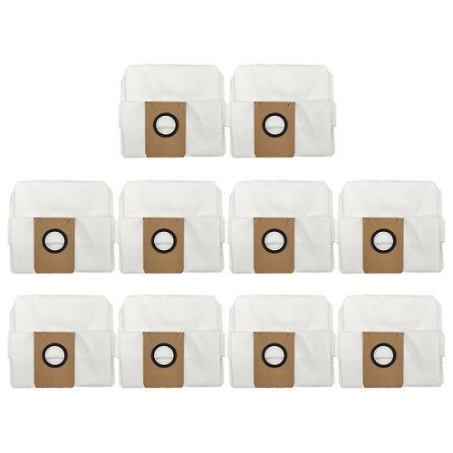 Sacs à poussière sous vide de 10 packs pour sacs sous vide Deebot X1 Omni Turbo