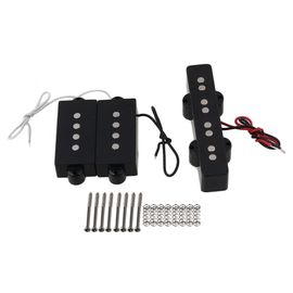 1 Jeu De Micros De Basse Pb 4 Cordes Micro Manche Chevalet Et Un Micro Chevalet Jb